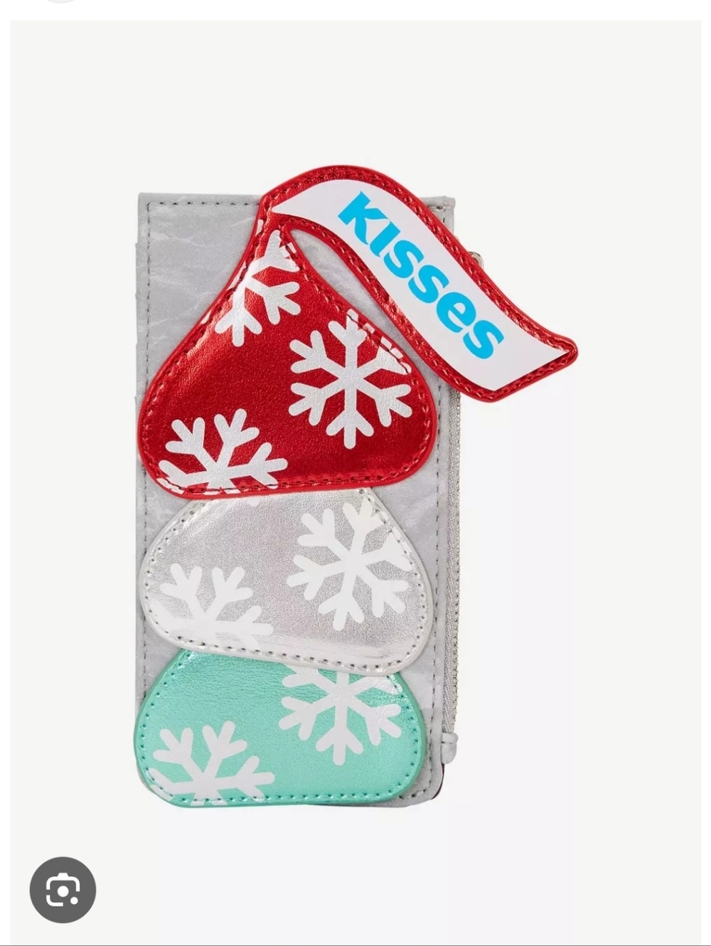 NWT Loungefly Holiday Kisses Cardholder